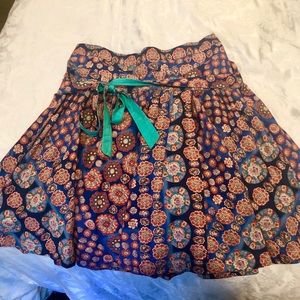 Marc Jacobs floral sash skirt